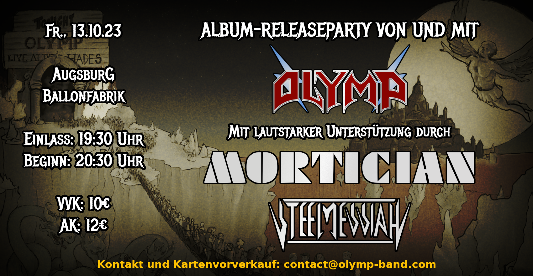 OLYMP: Release party